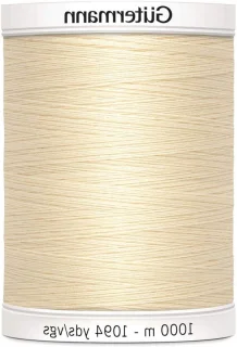 Naaigaren polyester 1000 m blauw