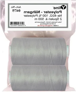 Naaigaren polyester 1000 m ijzergrijs