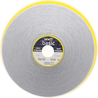Naaigaren Polyester 5000 m - Grijs