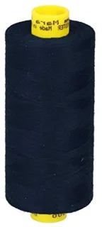 Naaigaren polyester allesnaaier 1000 m donkerblauw