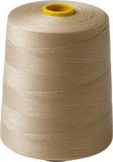 Naaigaren polyester - beige - 9000 meter