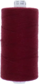 Naaigaren polyester - bordeauxrood