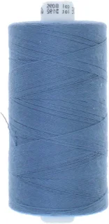 Naaigaren Polyester - Garen Rol - Kleding Maken - Hoge Scheurvastheid - 1000 Meter - Blauwgrijs