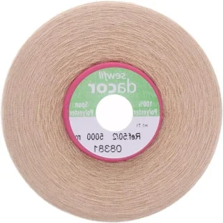 Naaigaren polyester garen set 5000 meter lichtbeige