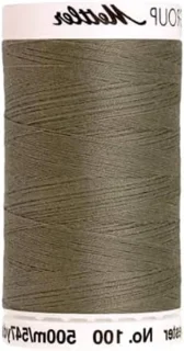 Naaigaren polyester set groen/bruin