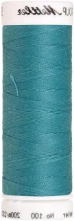 Naaigaren polyester spoel blauwgroen