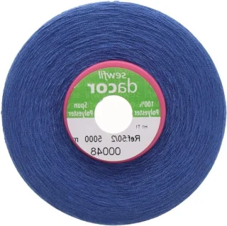 Naaigaren polyester universeel - vergeet-me-nietblauw