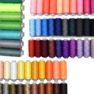 Naaigaren set 60 kleuren