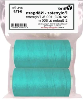 Naaigaren set polyester 1000 meter turkoois