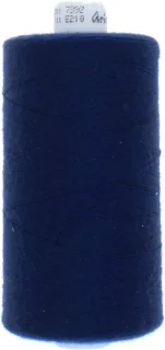 Naaigaren set - polyester garen - diepdonkerblauw