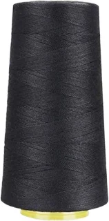 Naaigaren set - polyester - zwart - 1000 meter