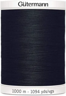 Naaigaren spoel polyester zwart