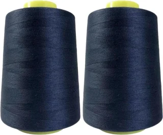 Naaigaren spoelen polyester blauw
