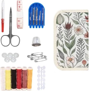 Naaigereedschap set wit