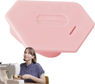 Naaigids machine liniaal 67 x 4 cm willekeurig