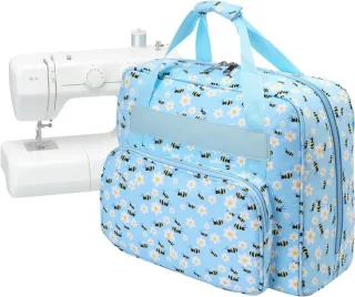 Naaimachine draagtas blauw