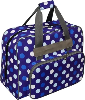 Naaimachine draagtas en opbergtas blauw