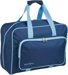 Naaimachine draagtas marineblauw 46x33x20cm