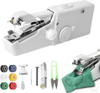 Naaimachine elektrisch wit