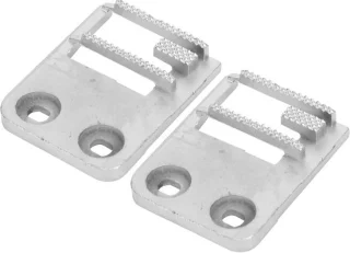 Naaimachine Feed Dog - E-vormige naaldplaat – 2 stuks