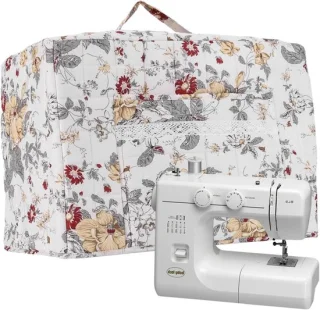 Naaimachine hoes boho bloem 43 x 35 x 6 cm