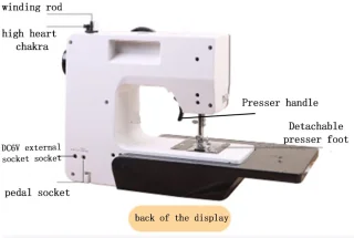 Naaimachine met accessoires 38 steken