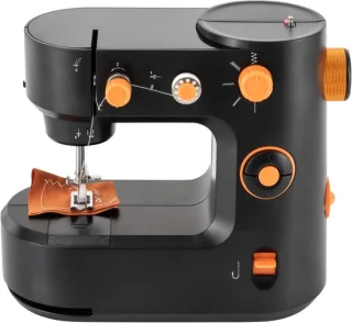 Naaimachine met draaiknop (zwart)