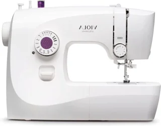 Naaimachine met tafel - atelier machine - paars