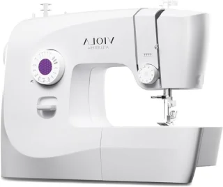 Naaimachine met verlengtafel - paars