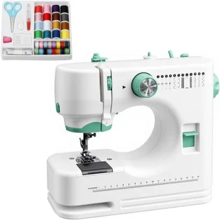 Naaimachine mini - draagbare elektrische naaimachine - ShopVlot