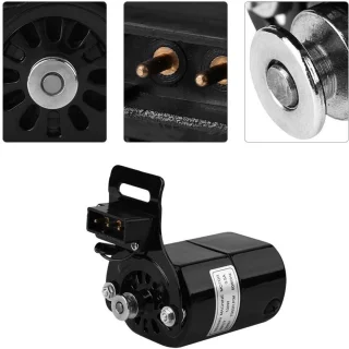 Naaimachine Motor - Krachtige Motor - Huis Naaien - 7000 RPM Snelheid - Standaard Maat - Zwart