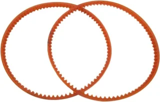 Naaimachine motorriemen - 2 stuks oranje