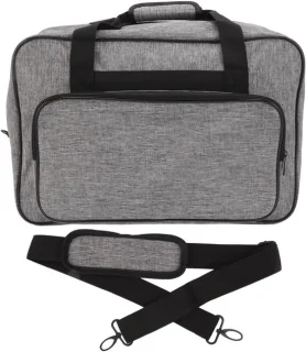 Naaimachine opberg- en draagtas 46 x 23 x 31 cm blauw