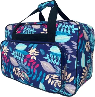 Naaimachine opbergtas 48 x 36 cm blauw