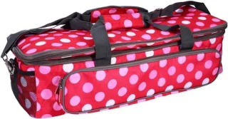 Naaimachine opbergtas - 58x20x19cm - rood