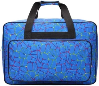 Naaimachine opbergtas blauw