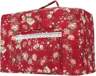 Naaimachine opbergtas rood 43x24x35cm