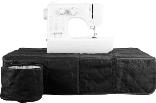 Naaimachine pad werkmat organizer - zwart