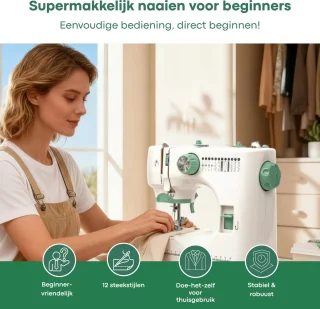 Wat vinden we goed aan de Naaimachine SM520A