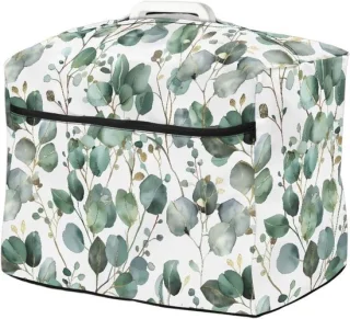 Naaimachine stofkap 45x22x32 cm groene salie