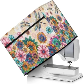 Naaimachine stofkap mandala libelle
