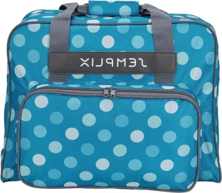 Naaimachine tas 45 cm petrol turquoise