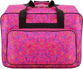 Naaimachine tas 46x23x32 cm rozerood