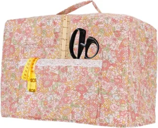 Naaimachine tas met bohemian bloemen