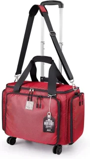 Naaimachine tas met wielen, rood, 175 liter