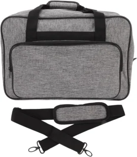 Naaimachine tas - opbergkoffer - 46 x 23 x 31 cm - zwart