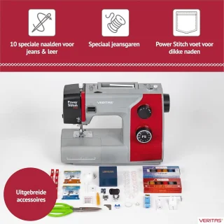 Naaimachine voor leer en jeans