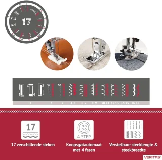 Naaimachine voor leer en jeans