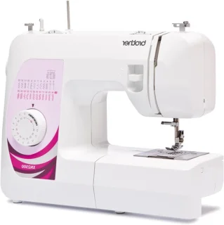 Naaimachine vrije arm wit