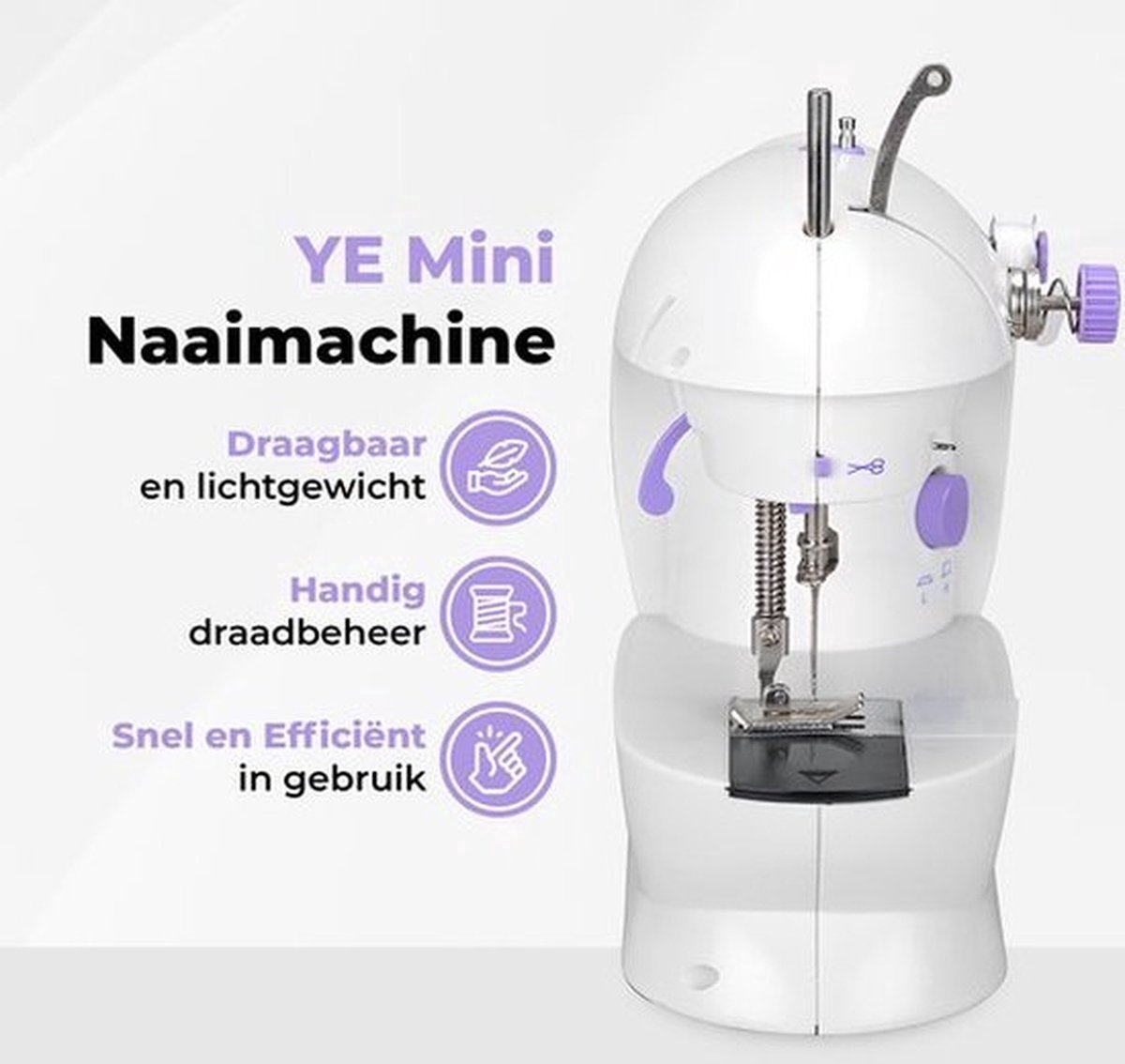 Naaimachine Wit - Beginners & Kids - Incl. E-book
